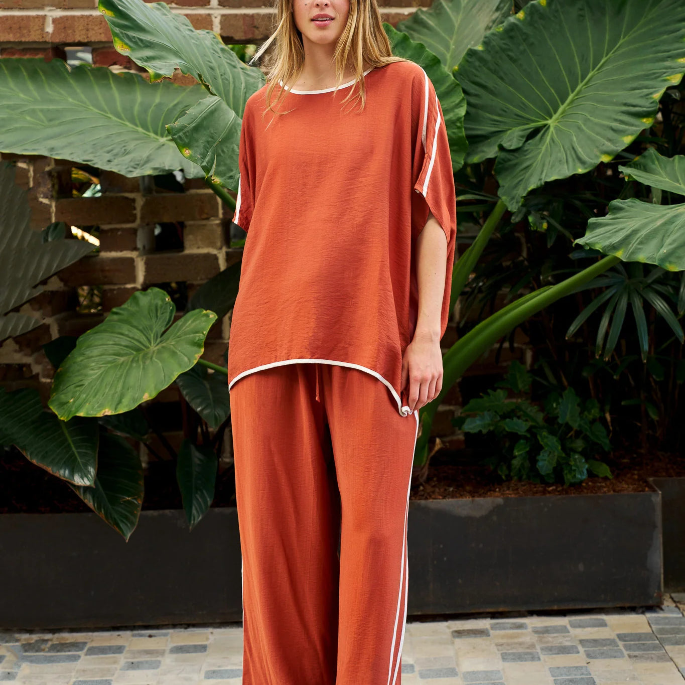 Troy Top - Orange - One Size
