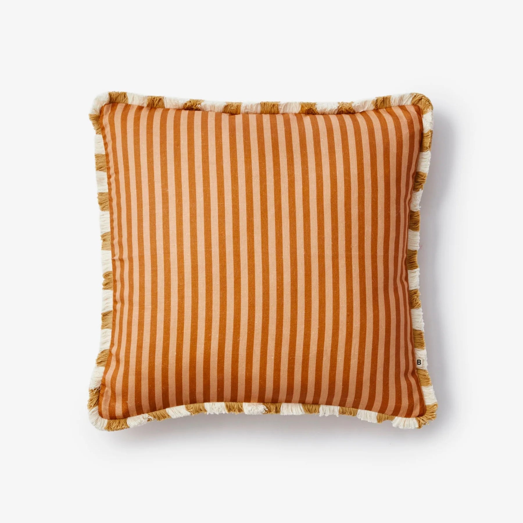 Cushion - Pinstripe Nutmeg 50cm