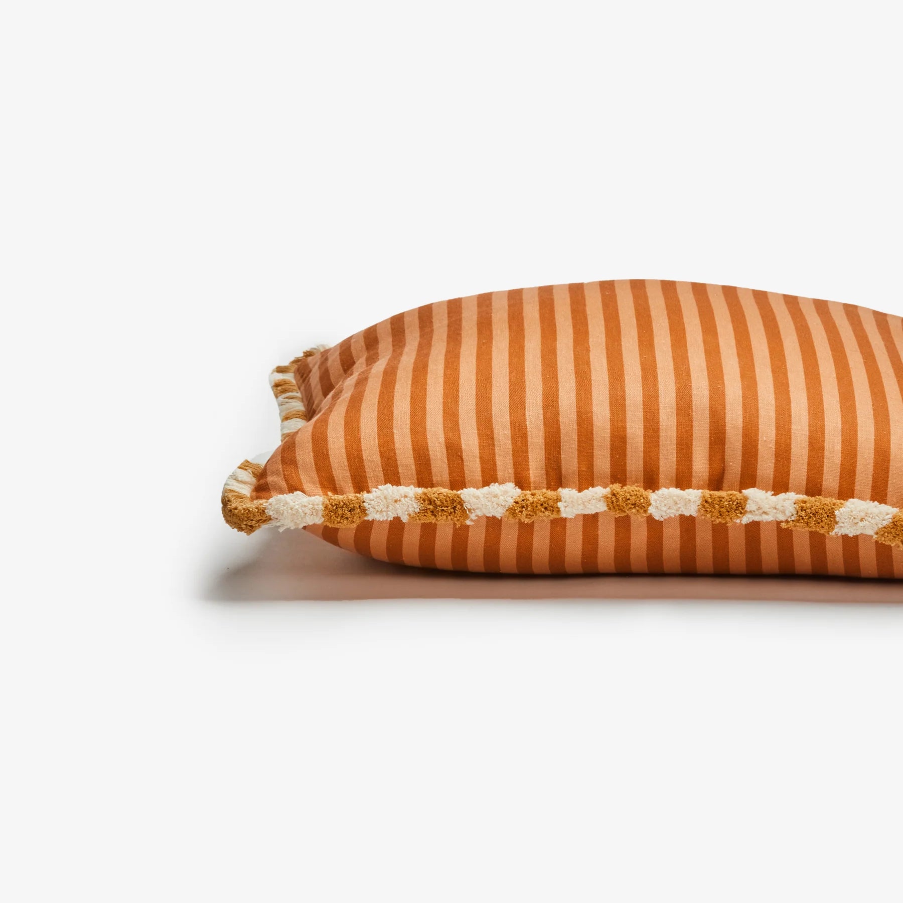 Cushion - Pinstripe Nutmeg 50cm