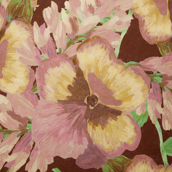 Cushion - Mountain Floral Cocoa 50cm