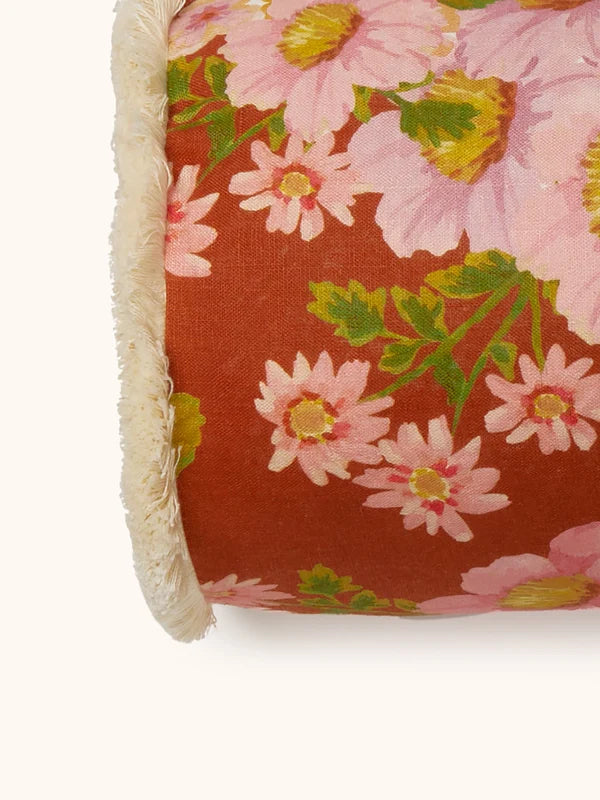Cushion - Buttercup Rust 60 x 20cm Bolster