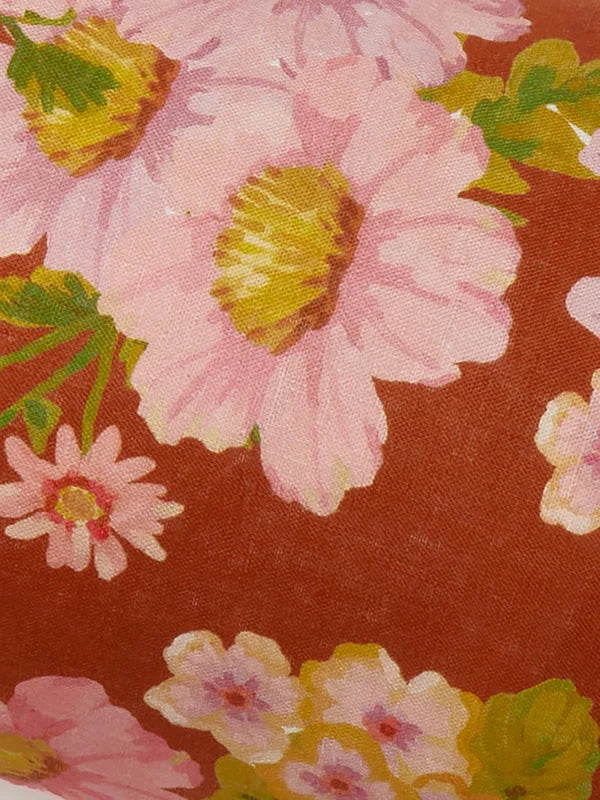 Cushion - Buttercup Rust 60 x 20cm Bolster