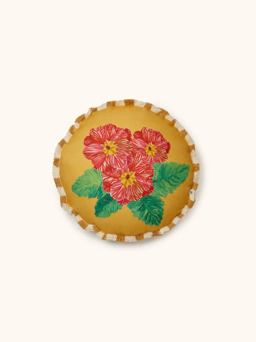 Cushion - Delilah Yellow 45cm Round
