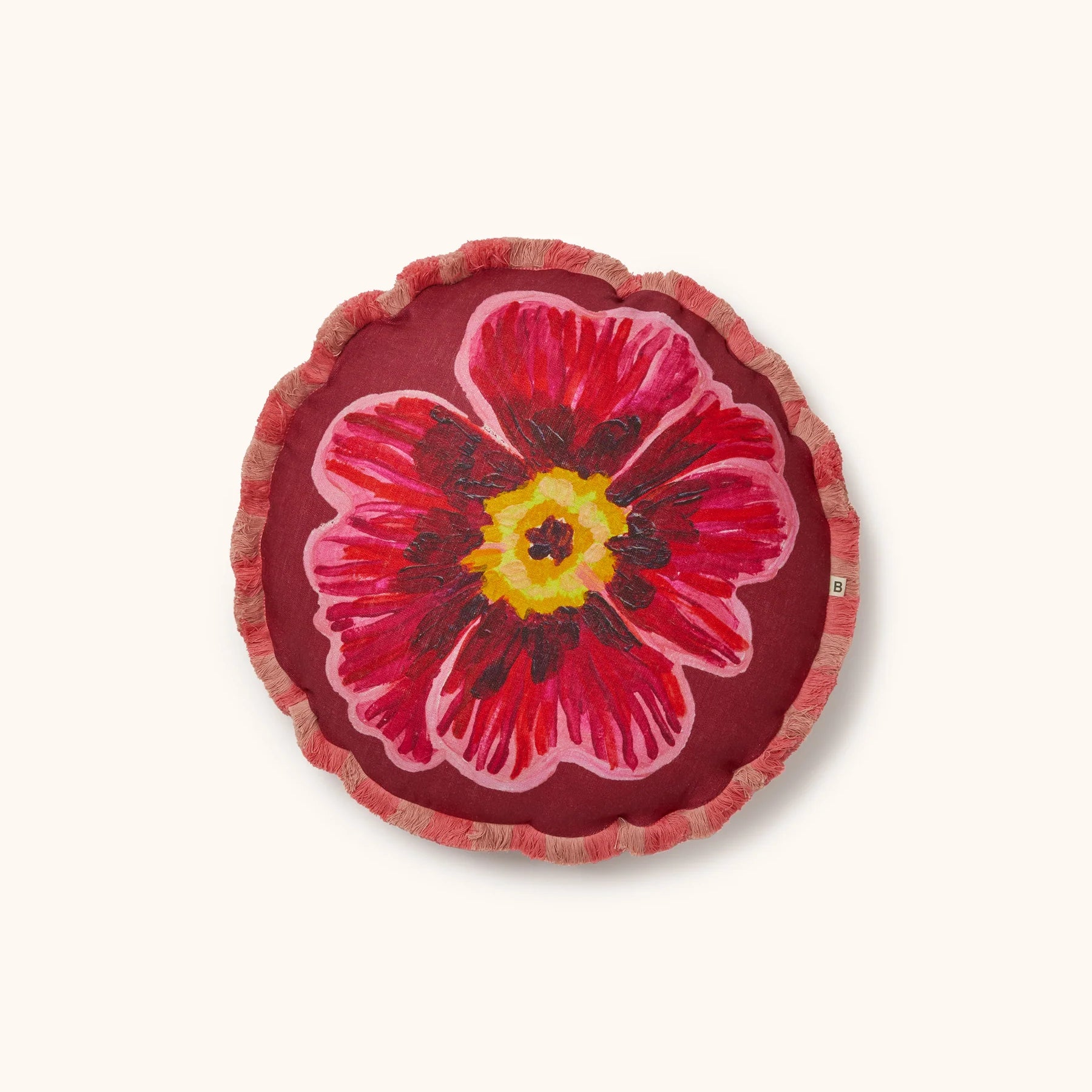 Cushion - Floriana Pink 45cm Round