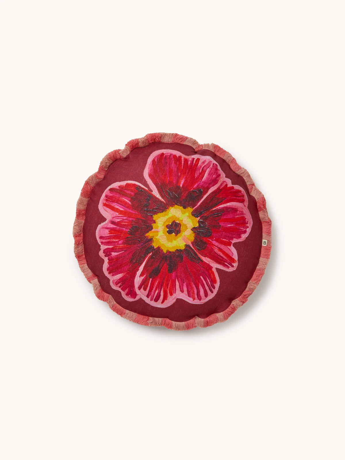Cushion - Floriana Pink 45cm Round