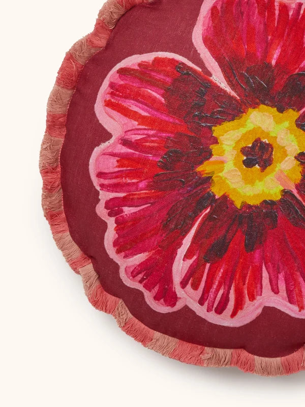 Cushion - Floriana Pink 45cm Round