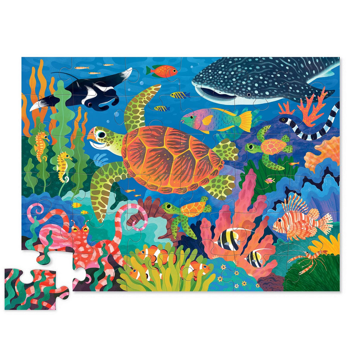 Classic Floor Puzzle - Sea Turtle