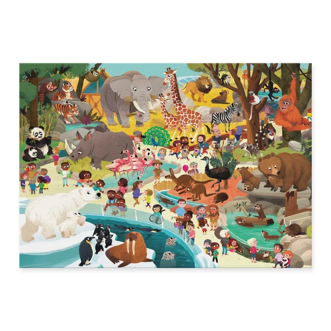 Day at the Museum Puzzle 60pcs - Zoo