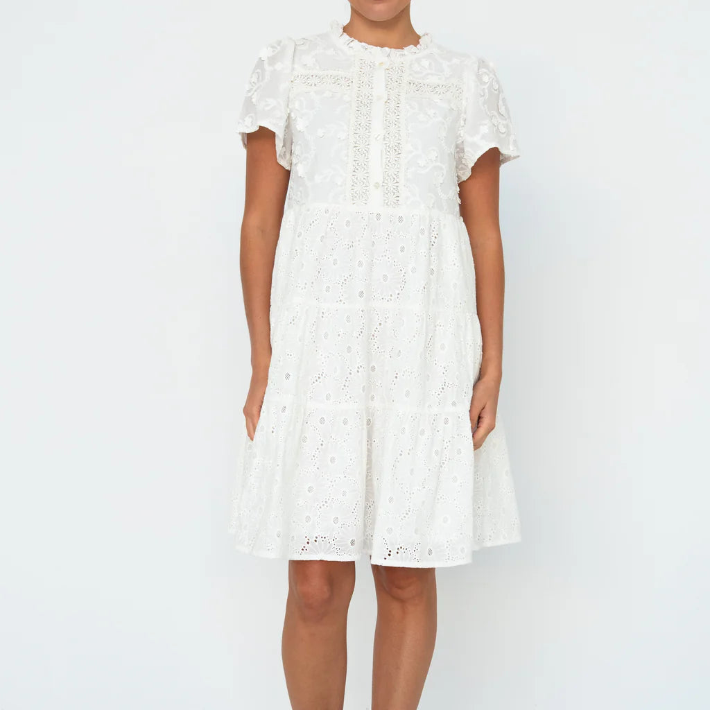 Camilla Dress - White