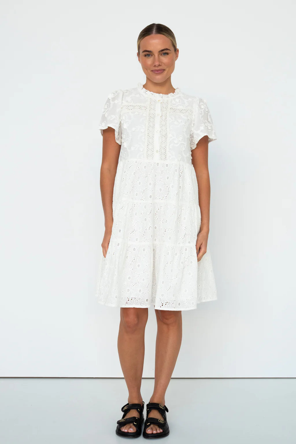 Camilla Dress - White