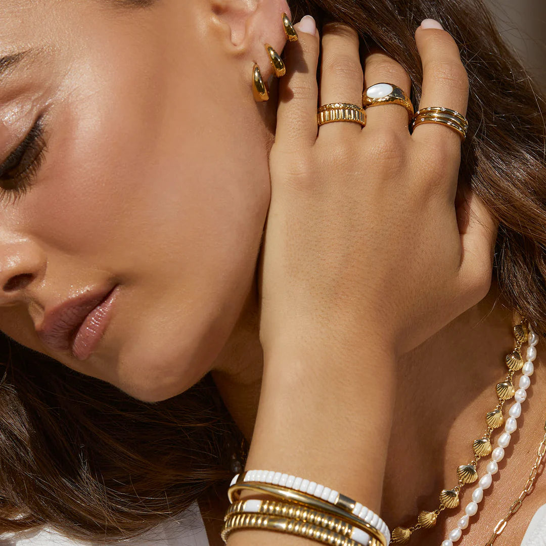 Max Gold Earrings Mini