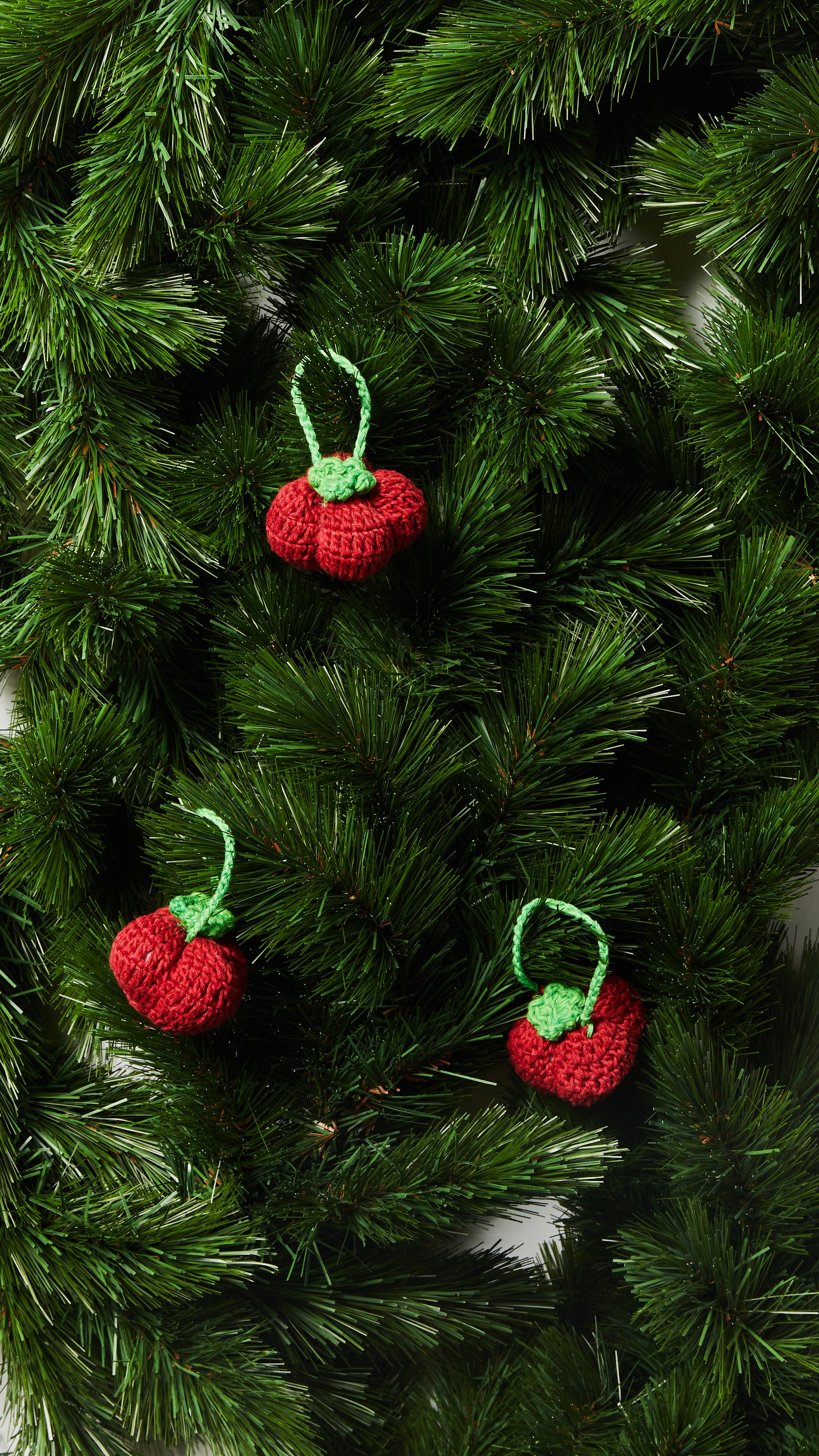 Christmas Decoration - Tomato Red