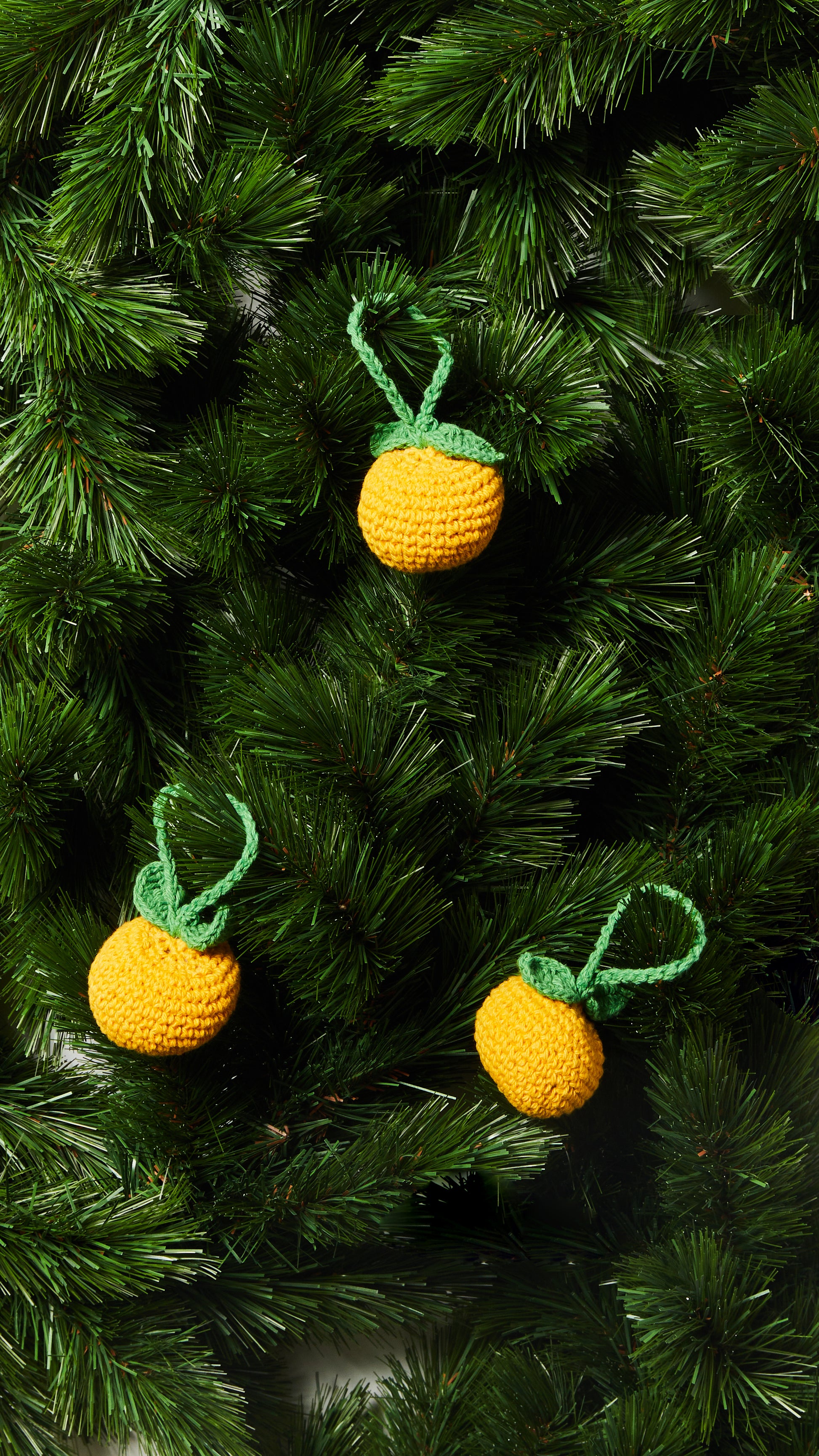 Christmas Decoration - Lemon Yellow