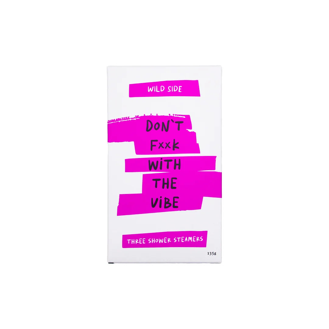 Shower Steamers Wild Side 3 Pack - Don't Fxxk With The Vibe