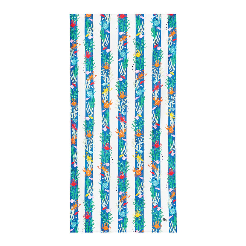 Beach Towel Kids Beneath the Reef - M