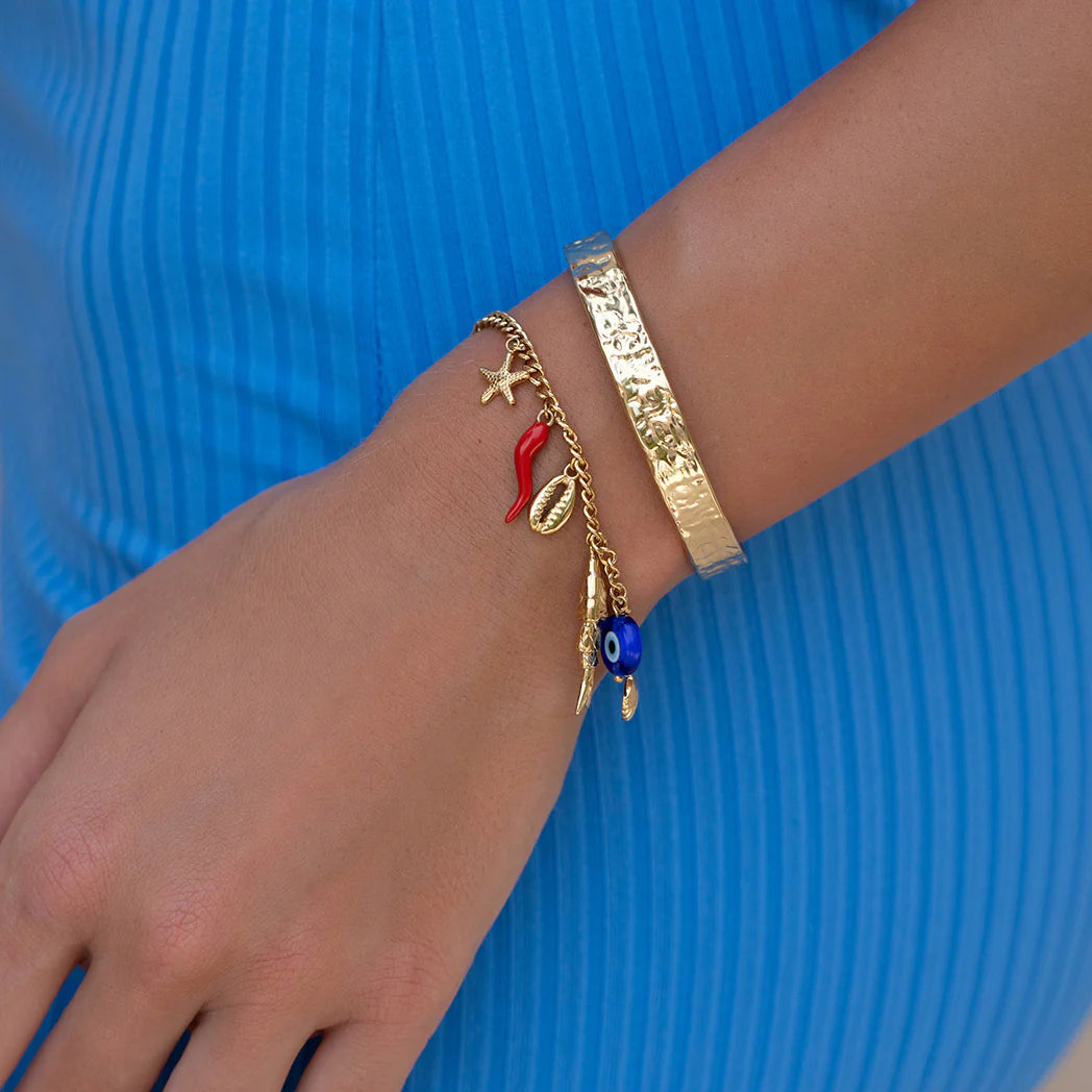 Olivia Cuff Gold Bracelet