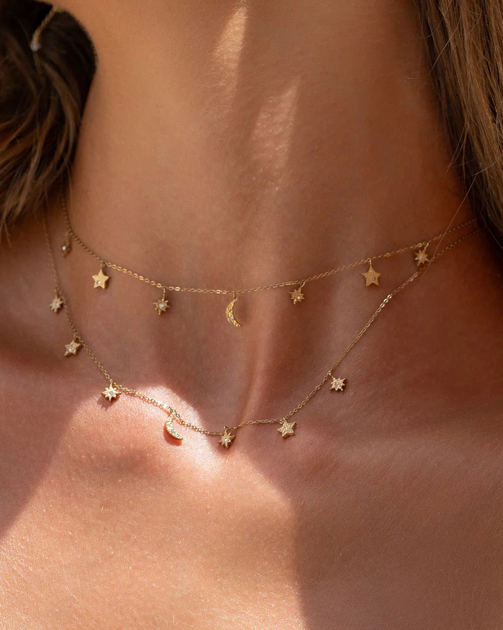 Moondust Gold Necklace