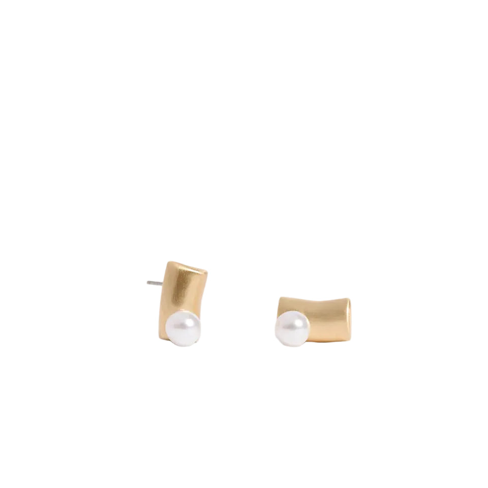 Ahas - Gold Stud Earring