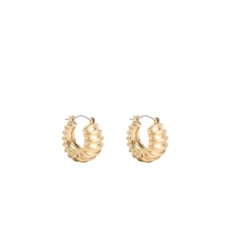 Ellin - Gold Hoop Earring