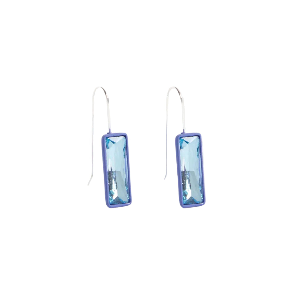 Jule - Blue Mist Small Hook Earring