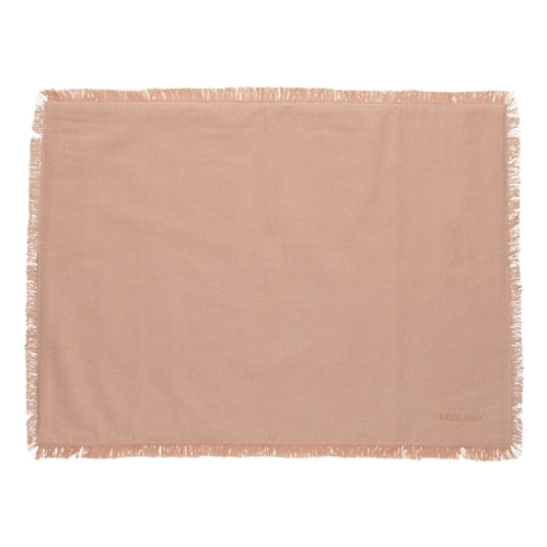 Fray Placemats Set of 4 - Blush
