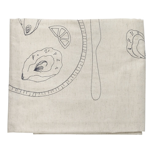 Feast - Table Cloth - Flax