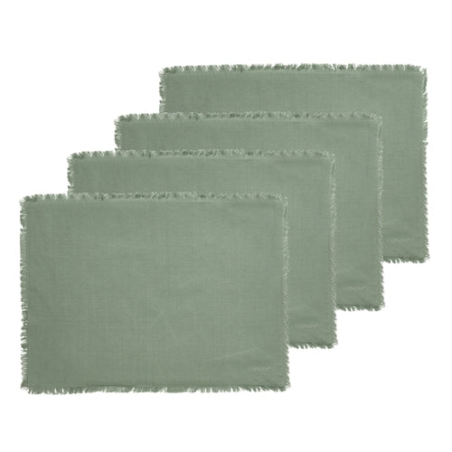 Fray Placemats Set of 4 - Midday
