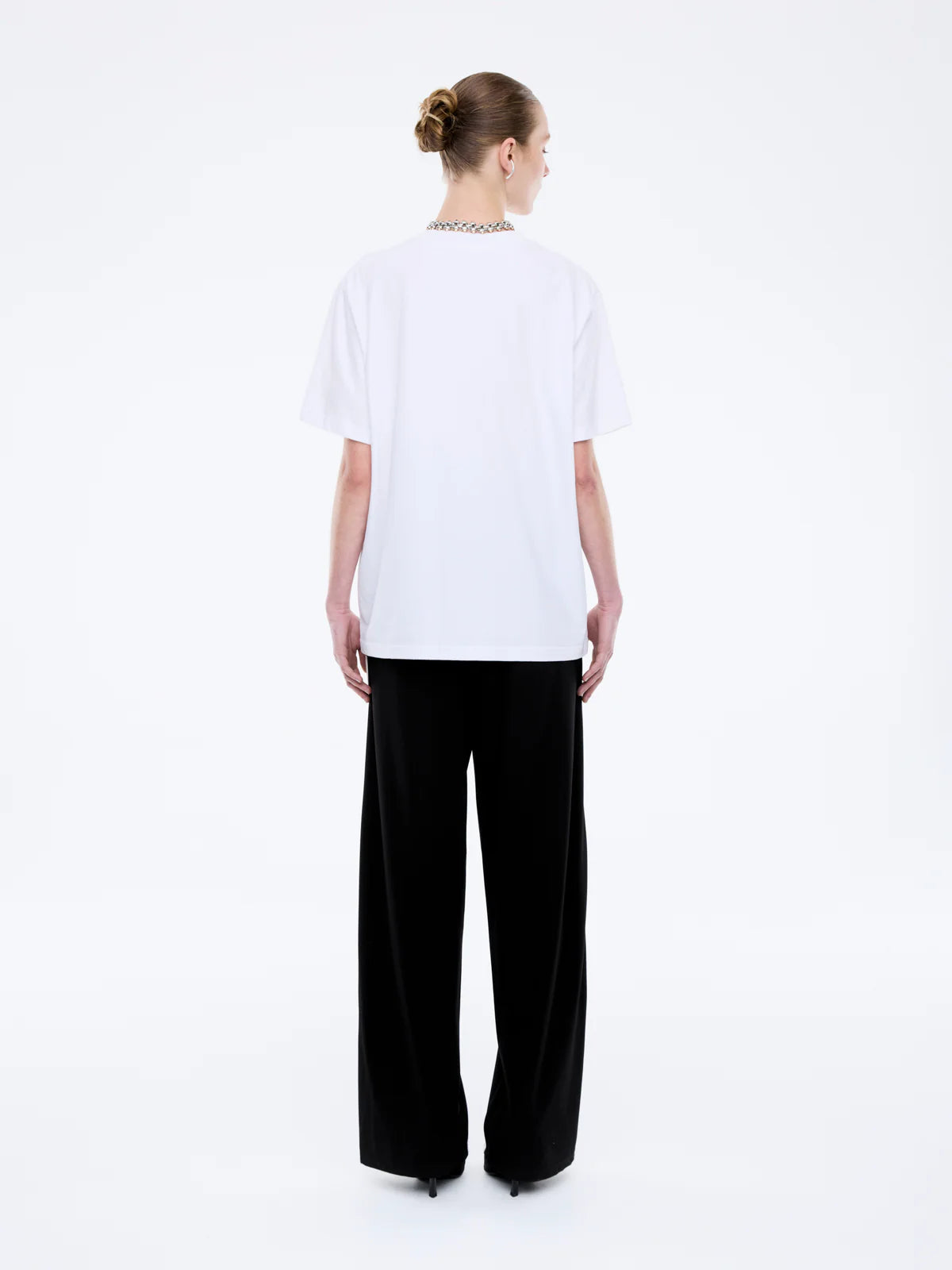 Lexi Monogram Tee - White