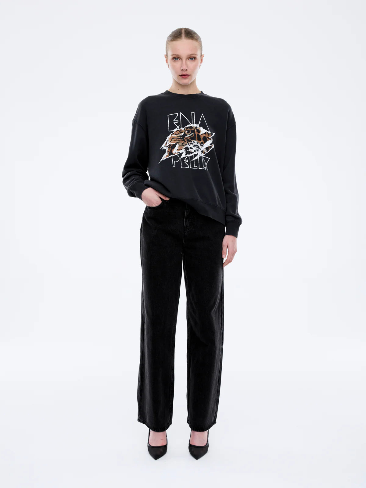 Lilly Oversized Sweat - Tigers Eye