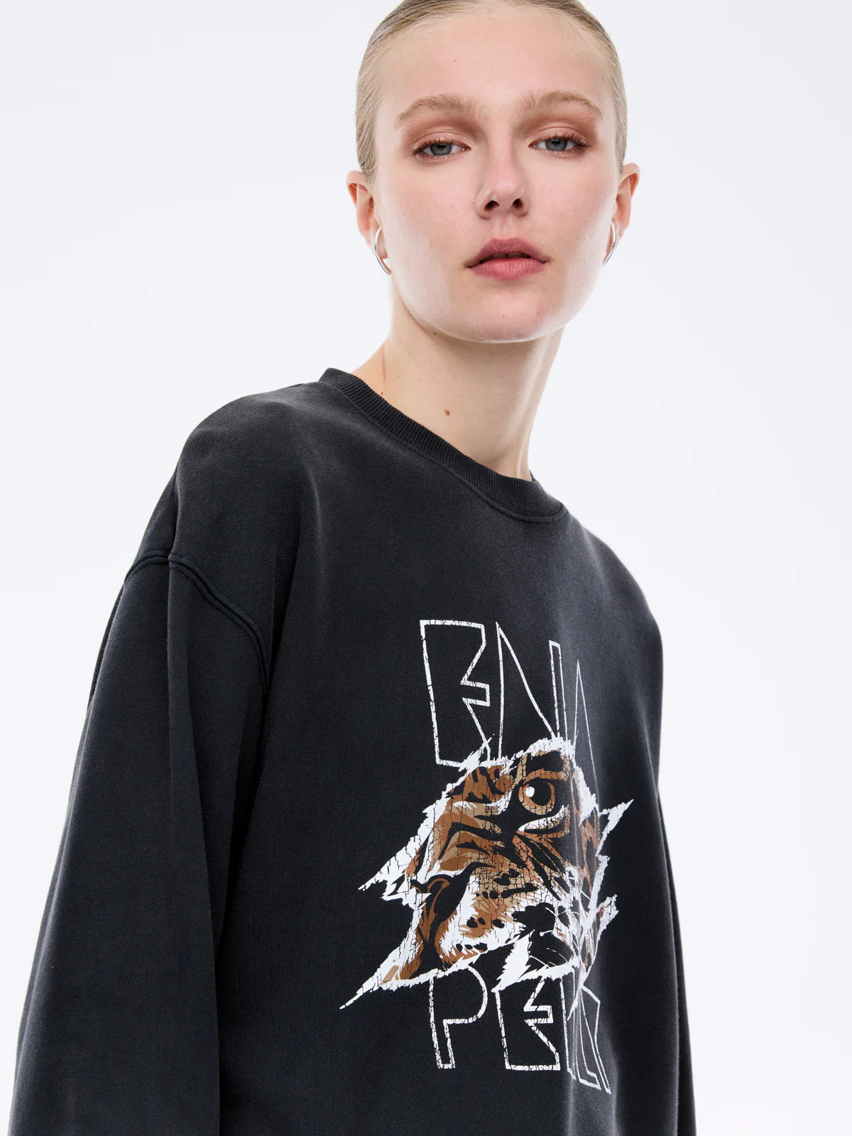 Lilly Oversized Sweat - Tigers Eye