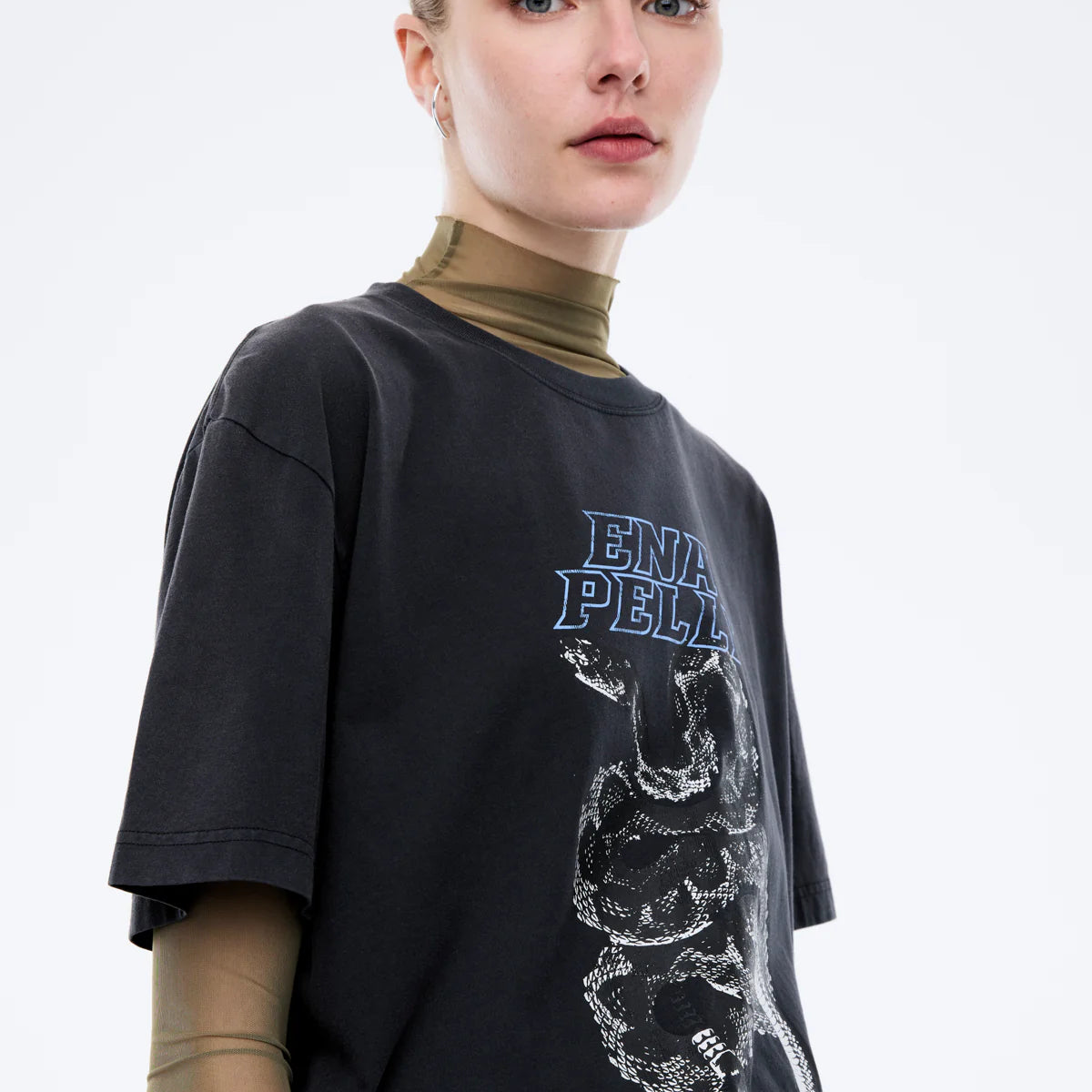 Jessie  Oversized Tee - Python