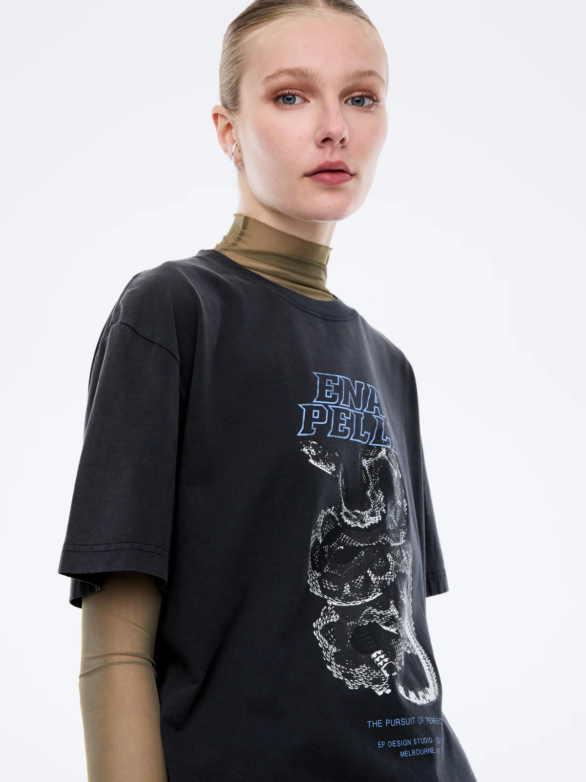 Jessie  Oversized Tee - Python