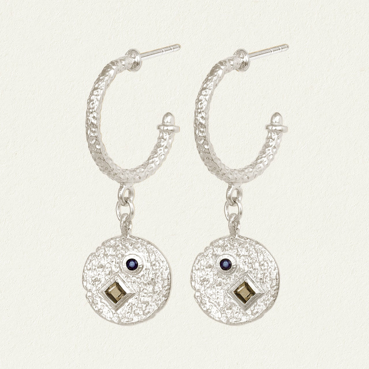 Etna Earrings - Silver