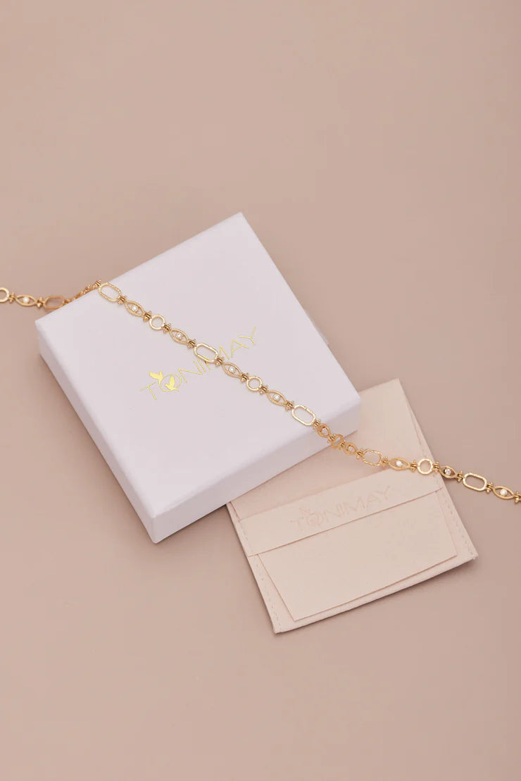 All Seeing Gold Necklace