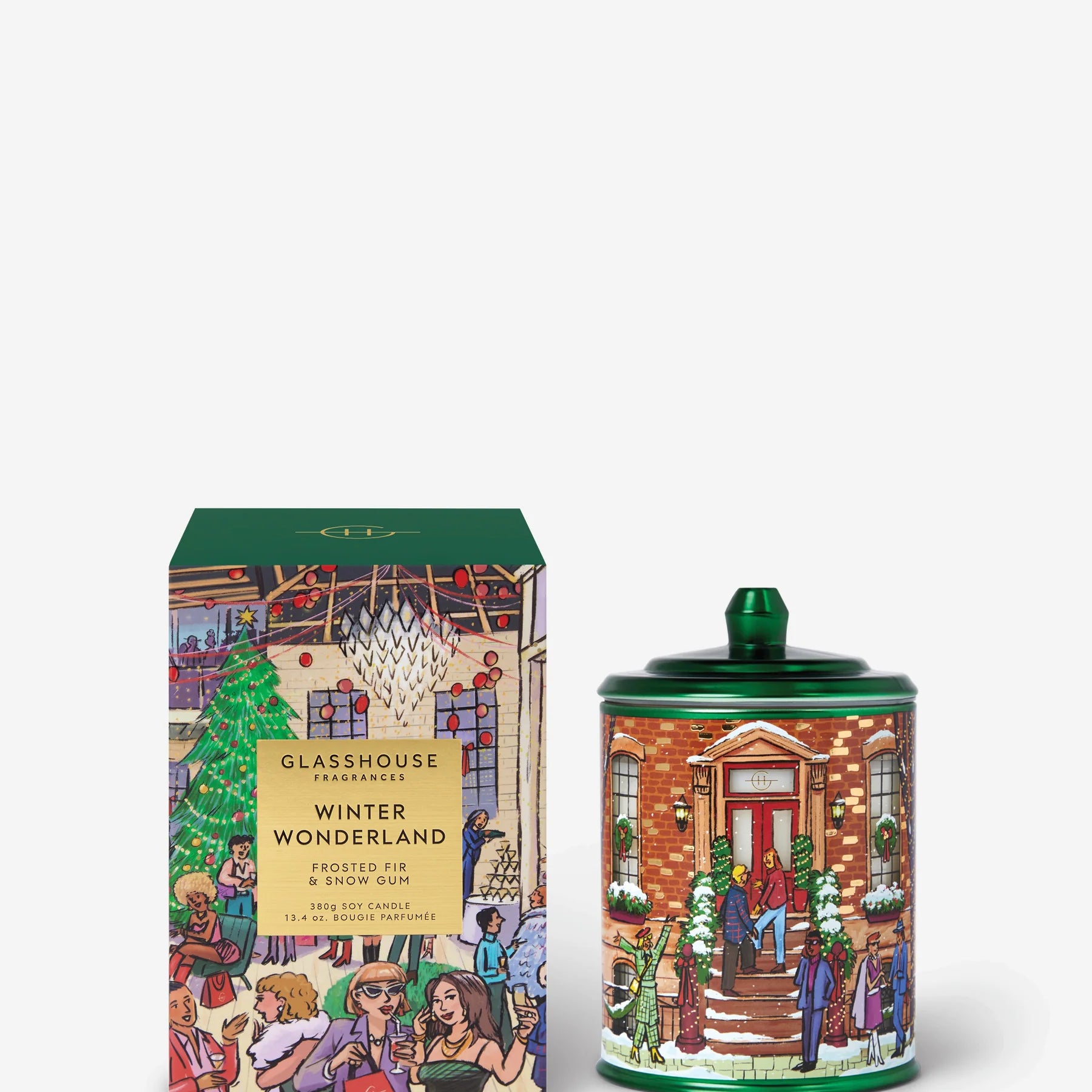 Glasshouse Winter Wonderland Soy Candle 380g