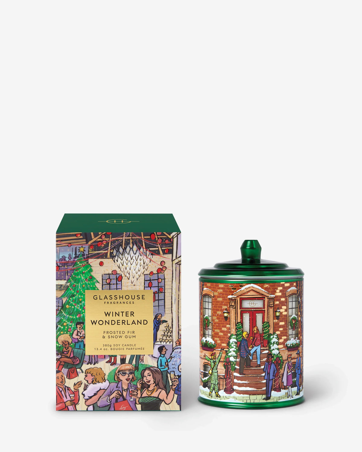 Glasshouse Winter Wonderland Soy Candle 380g