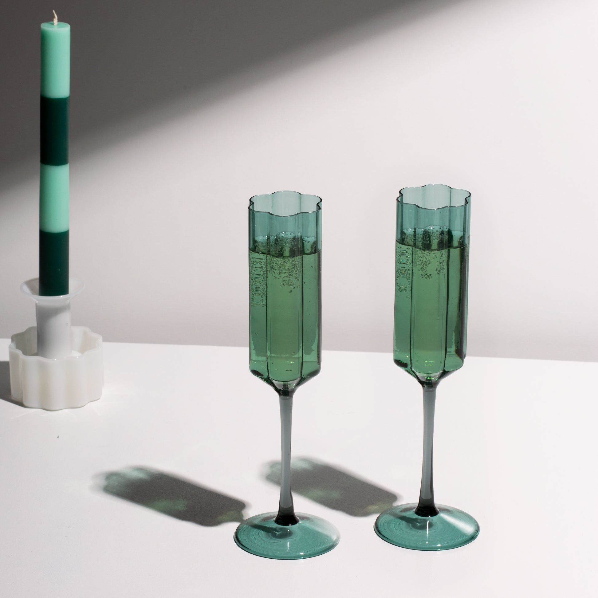 Wave Flute Set - Teal