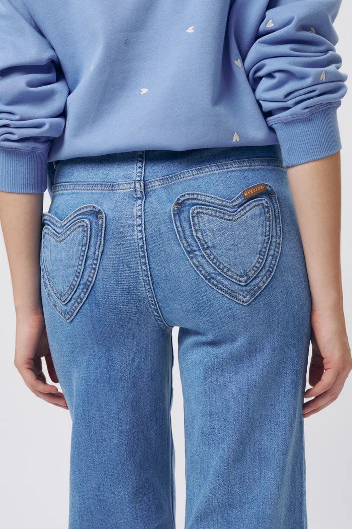 Freya Jean - 70's Blue - Heart