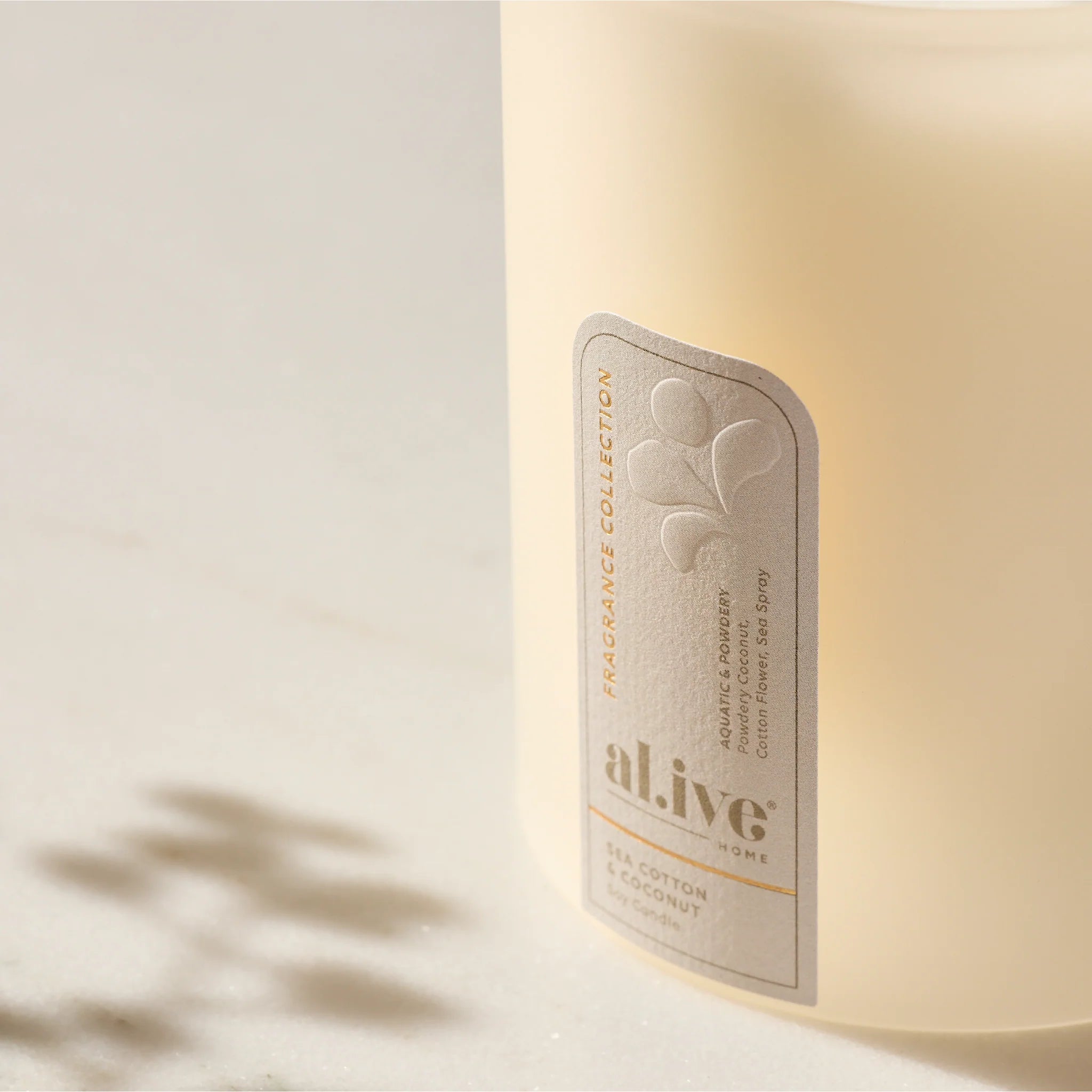Soy Candle -Sea Cotton & Coconut