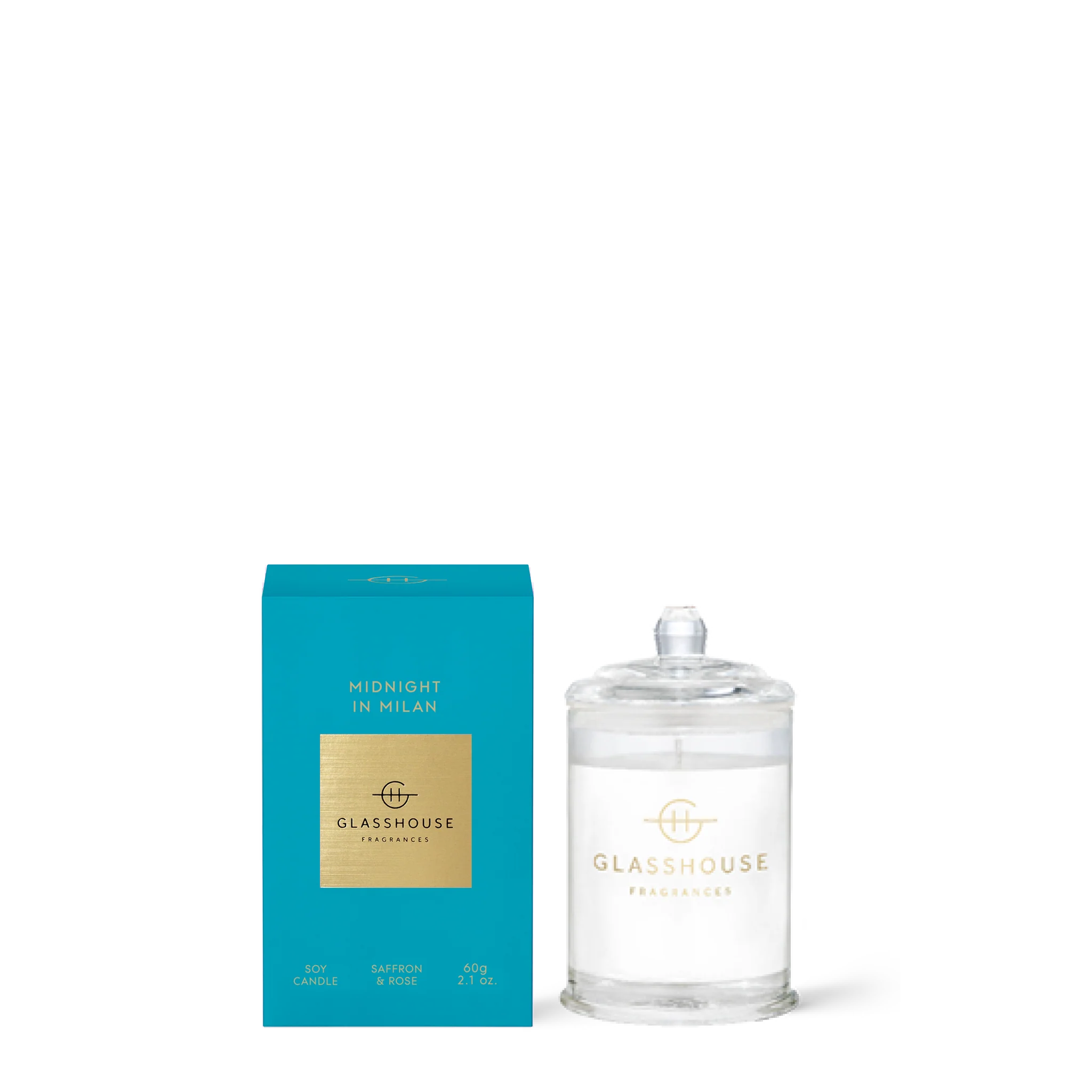 Glasshouse Midnight in Milan Soy Candle 60g