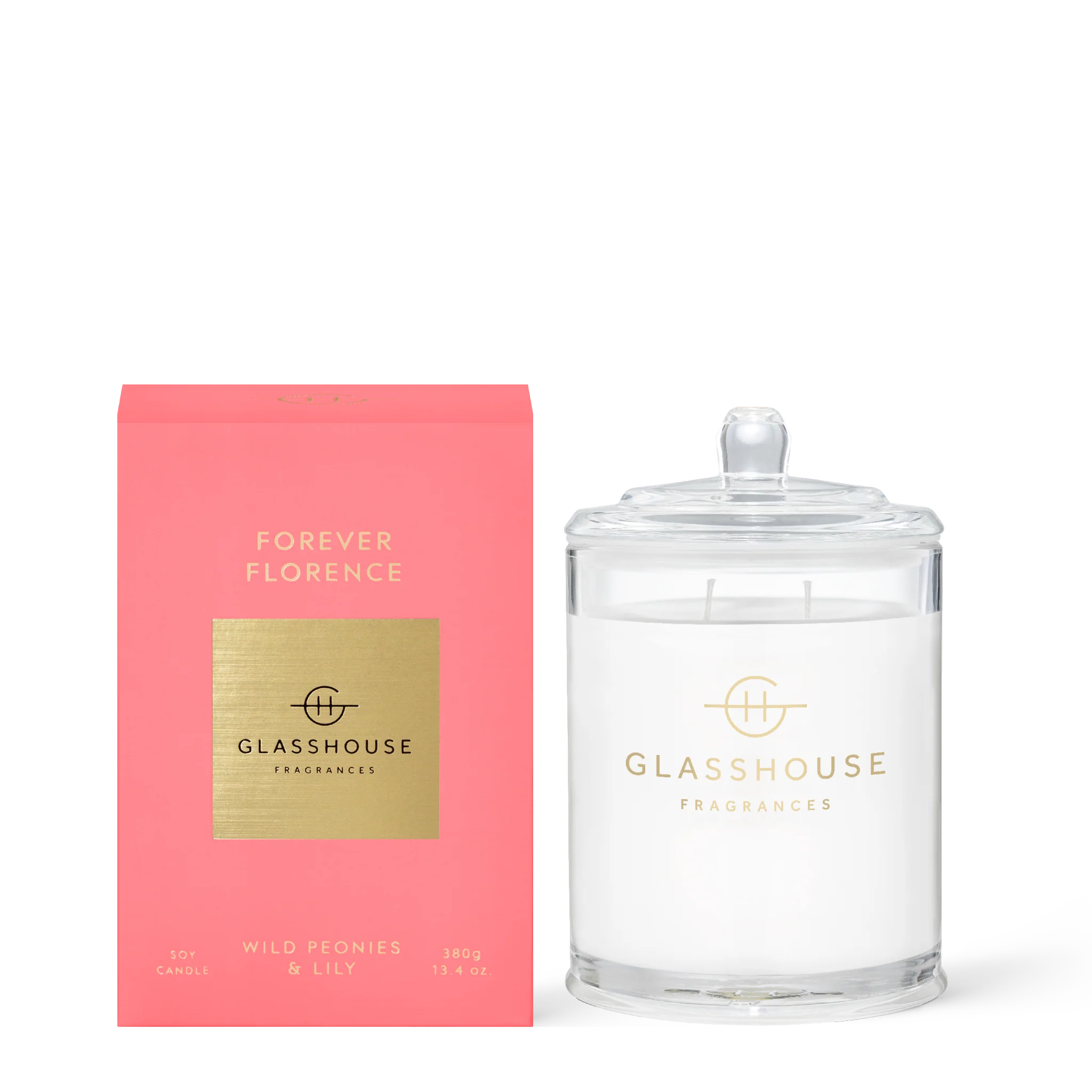 Glasshouse Forever Florence Soy Candle 380g