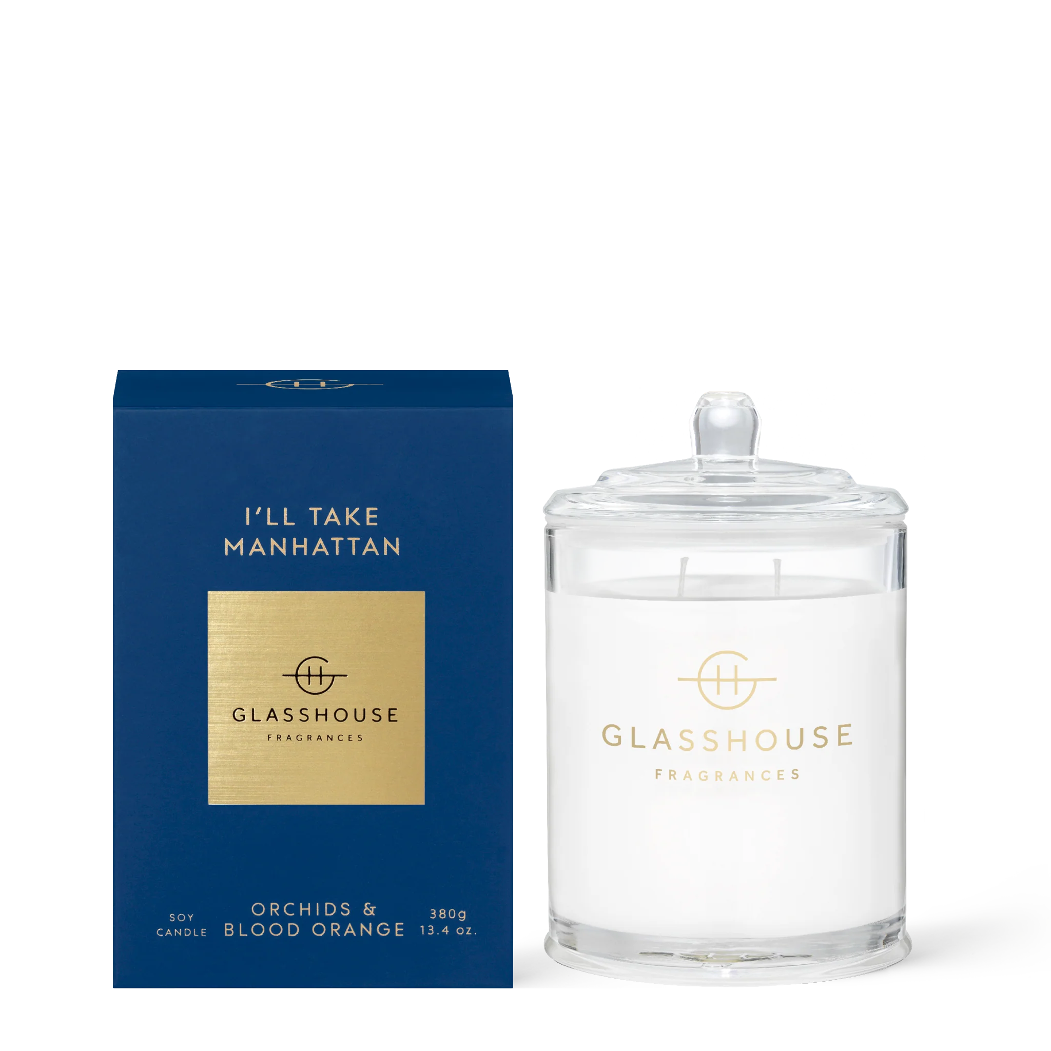 Glasshouse I'll Take Manhattan Soy Candle 380g