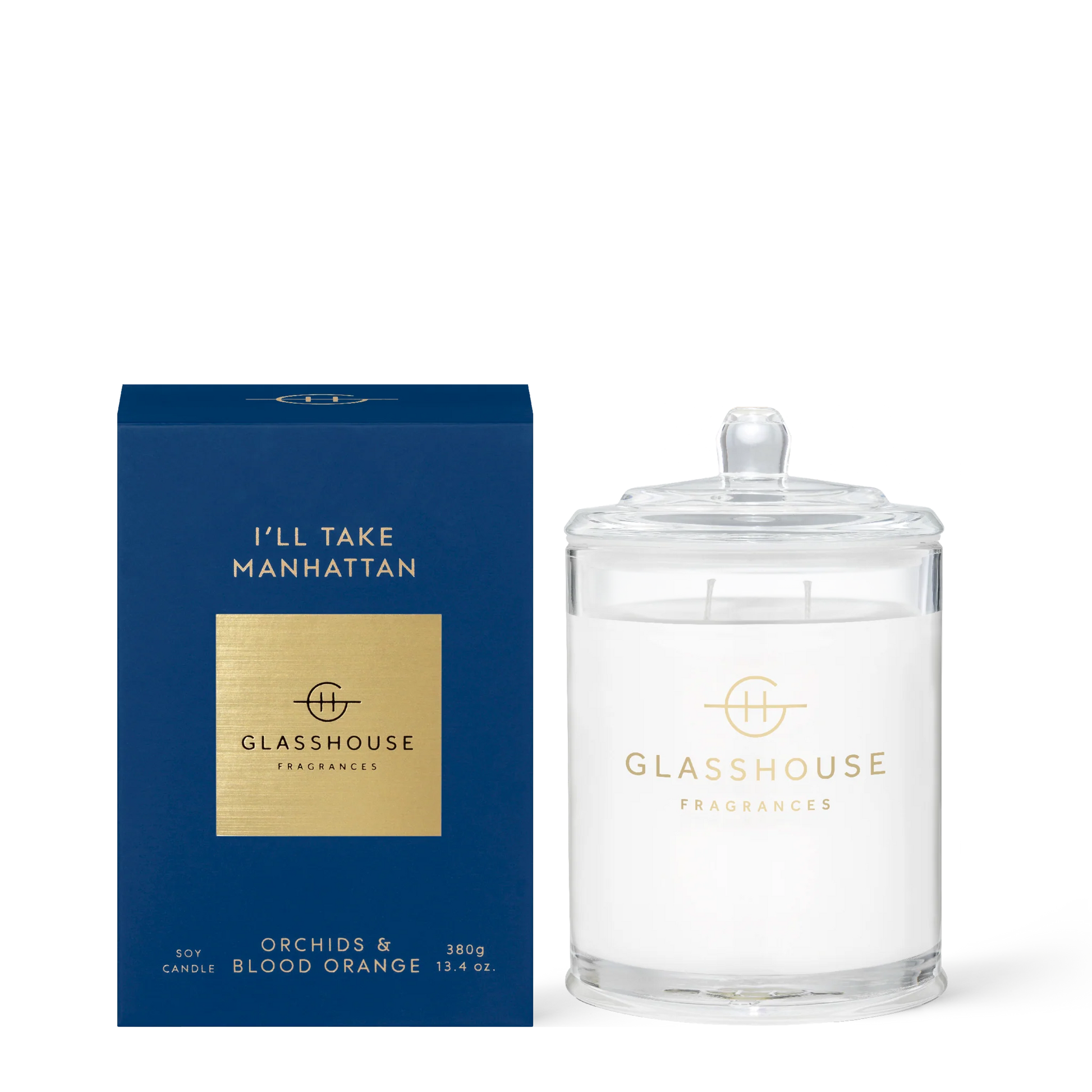 Glasshouse I'll Take Manhattan Soy Candle 380g