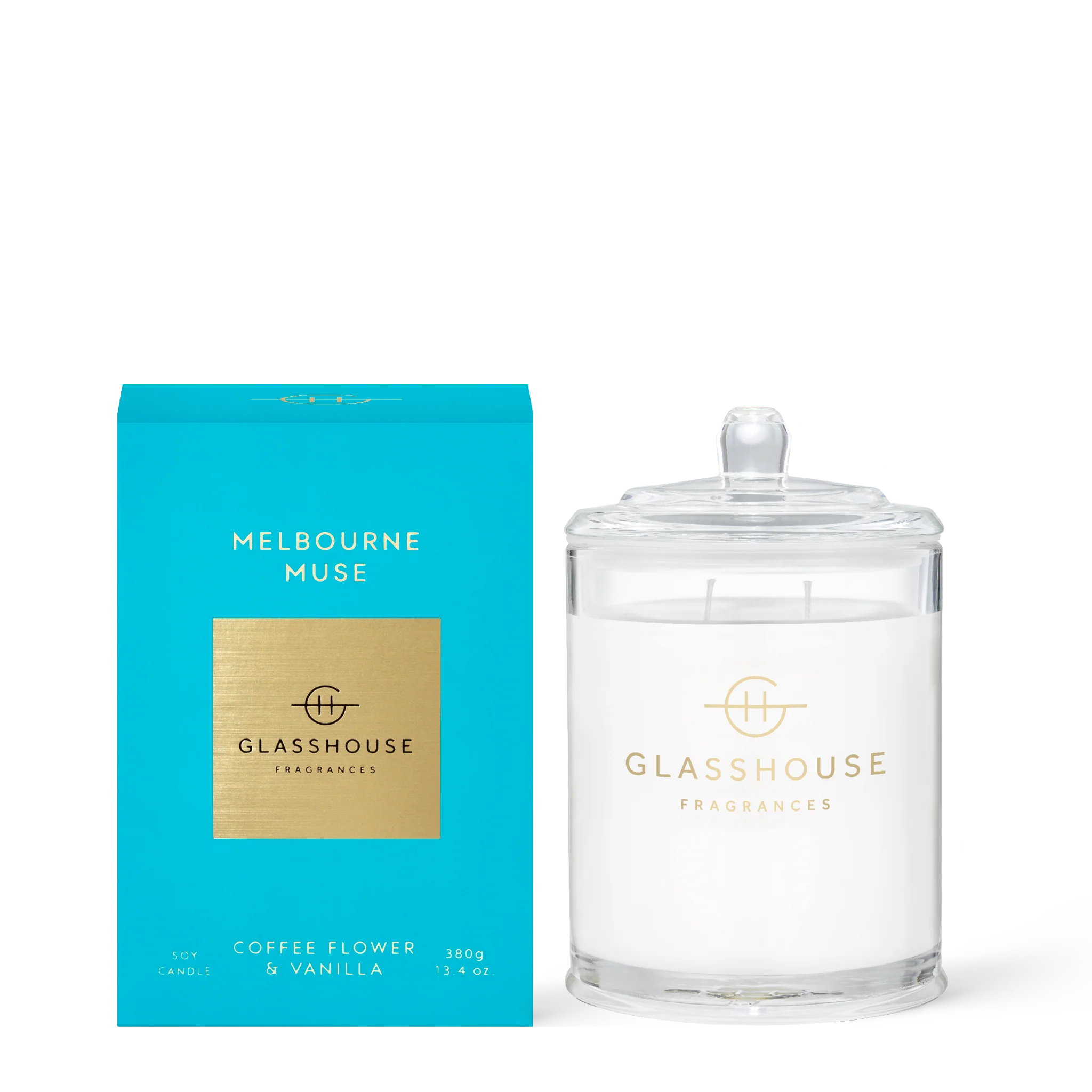 Glasshouse Melbourne Muse Soy Candle 380g
