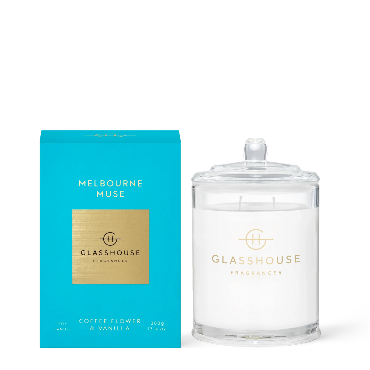 Glasshouse Melbourne Muse Soy Candle 380g