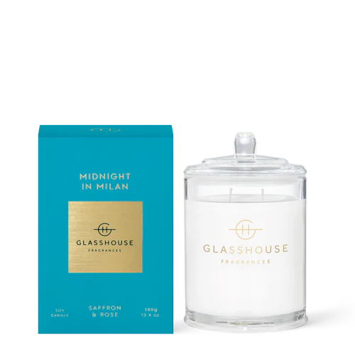 Glasshouse Midnight in Milan Soy Candle 380g