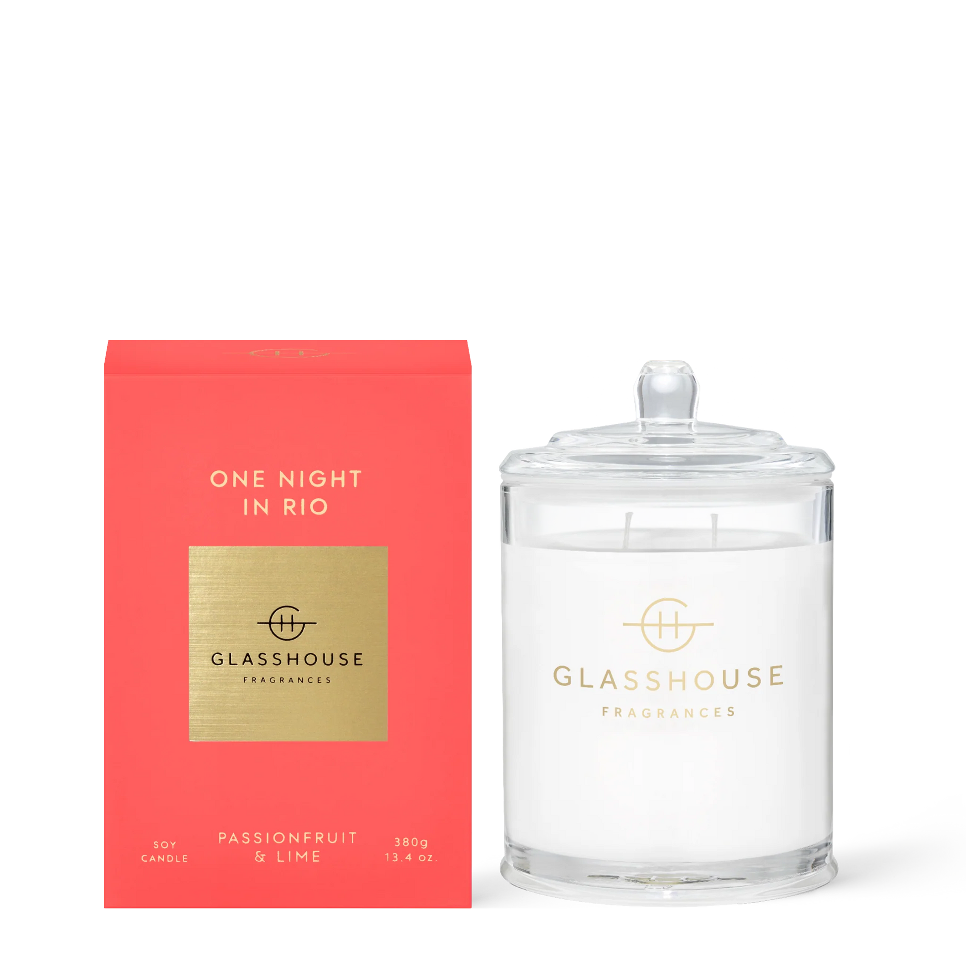 Glasshouse One Night in Rio Soy Candle 380g