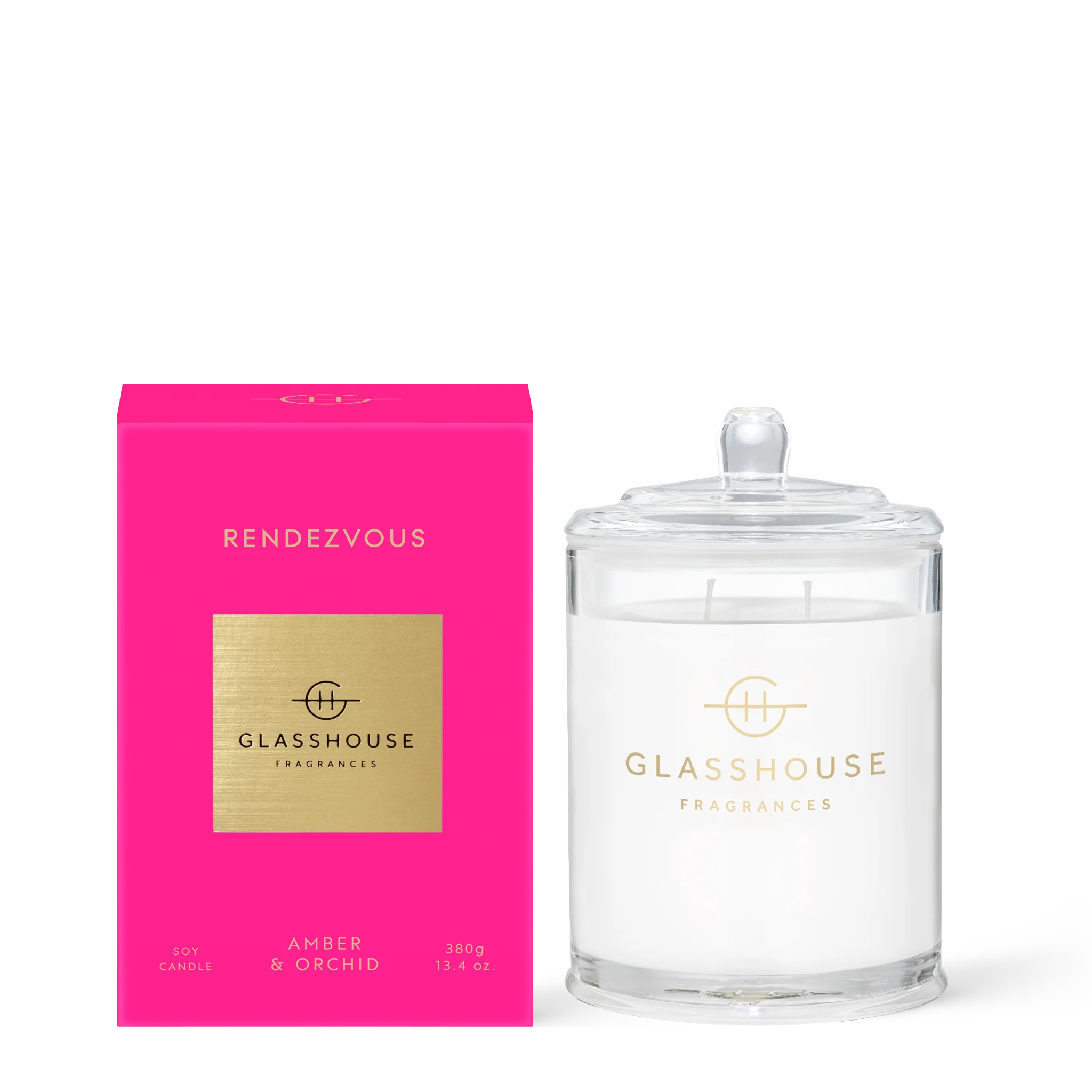 Glasshouse Rendezvous Soy Candle 380g