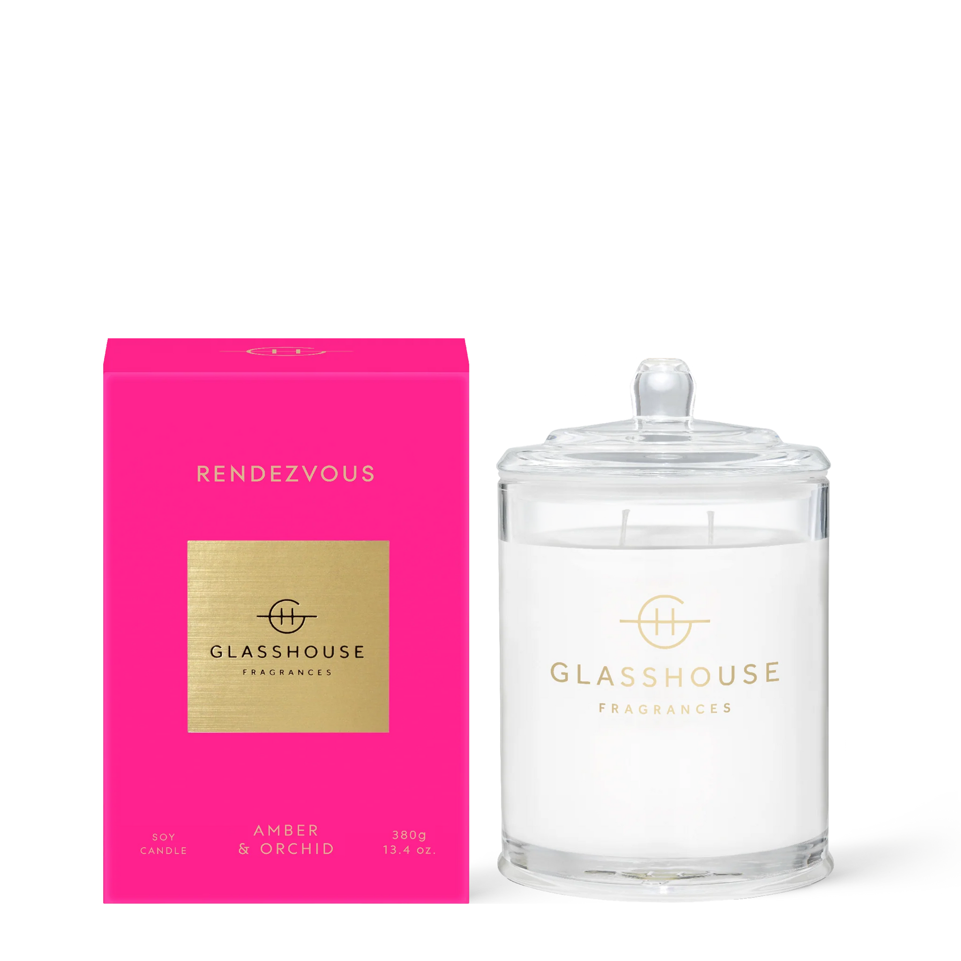 Glasshouse Rendezvous Soy Candle 380g