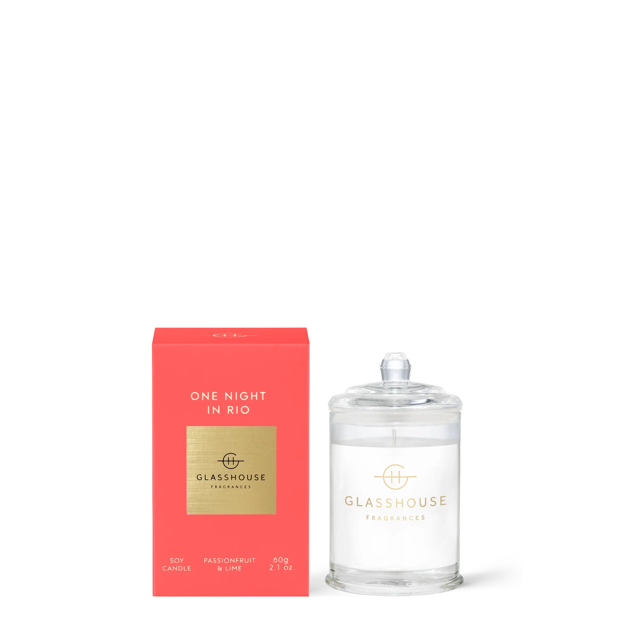 Glasshouse One Night in Rio Soy Candle 60g